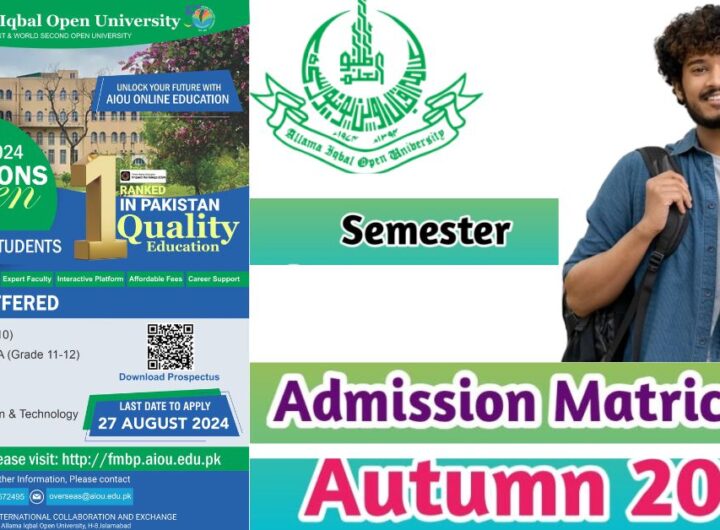 Flexible Online Degrees in Pakistan (2024): AIOU Programs for All Majors