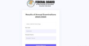 FBISE HSSC Results 2024: Announcement Date, Time, & How to Check