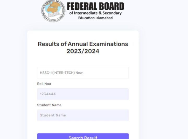 FBISE HSSC Results 2024: Announcement Date, Time, & How to Check